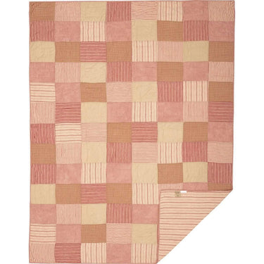 Sawyer Mill Red Twin Quilt 68Wx86L VHC Brands - The Fox Decor